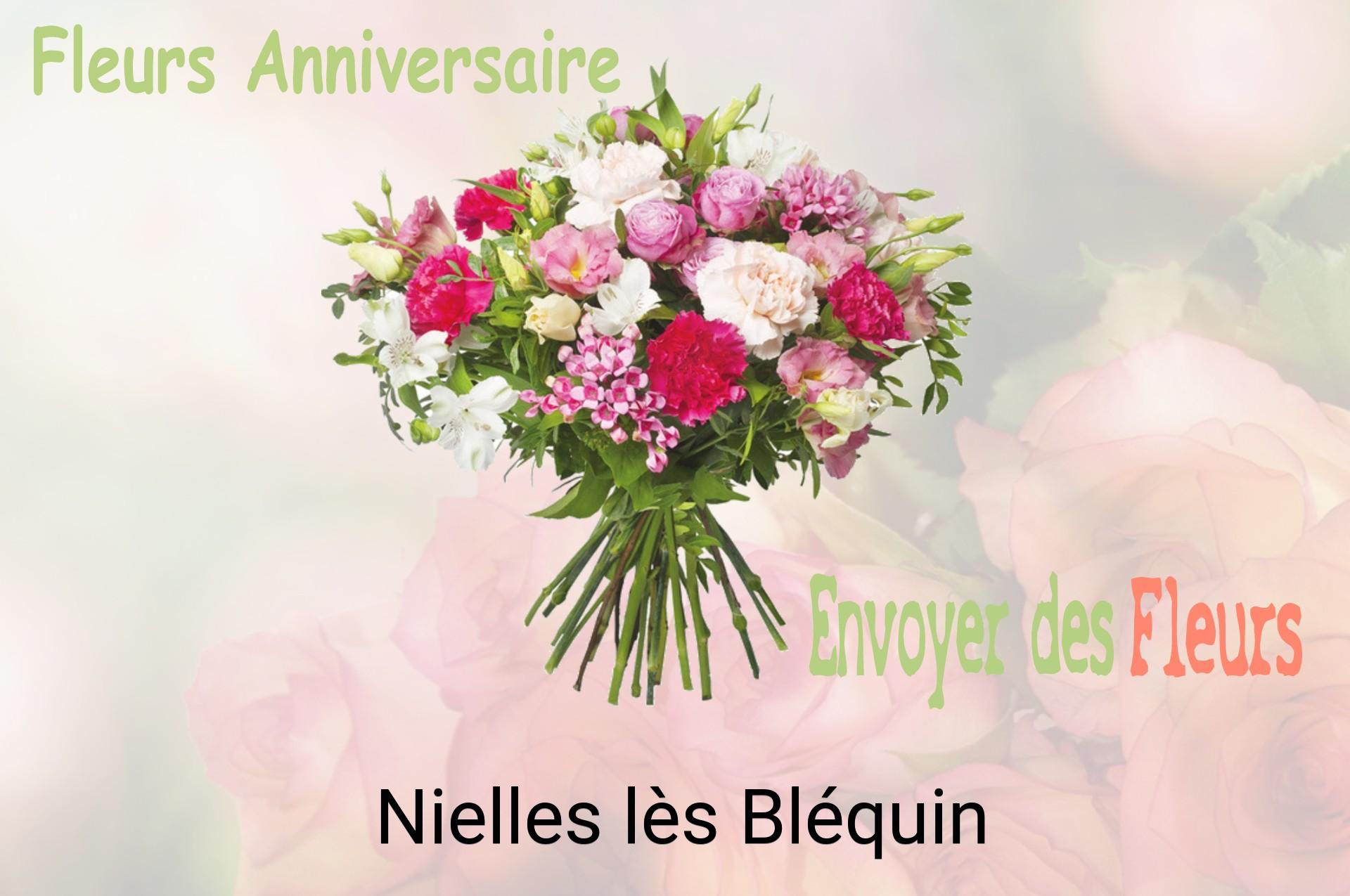 Bouquet de fleurs d’anniversaire livré à Nielles-lès-Bléquin